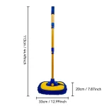 Upgrade Car Wash Brush with Long Handle Car Cleaning Brush Kit Scratch-Free Replacement Head & Hose Attachment for Effective Car Washing - Image 3