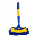 Upgrade Car Wash Brush with Long Handle Car Cleaning Brush Kit Scratch-Free Replacement Head & Hose Attachment for Effective Car Washing