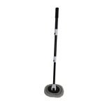 180° Rotating Car Wash Brush with Telescopic Handle, 43″ Aluminum Alloy Long Rod Mop for Car, SUV, Van, Truck, Boat, RV Roof Cleaning – Soft Chenille Head, Scratch-Free - Image 2
