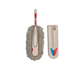 77cm 1-Stage Extendable Chenille Duster, 35x10cm Brush Head, Safe for All Surfaces with Convenient Storage